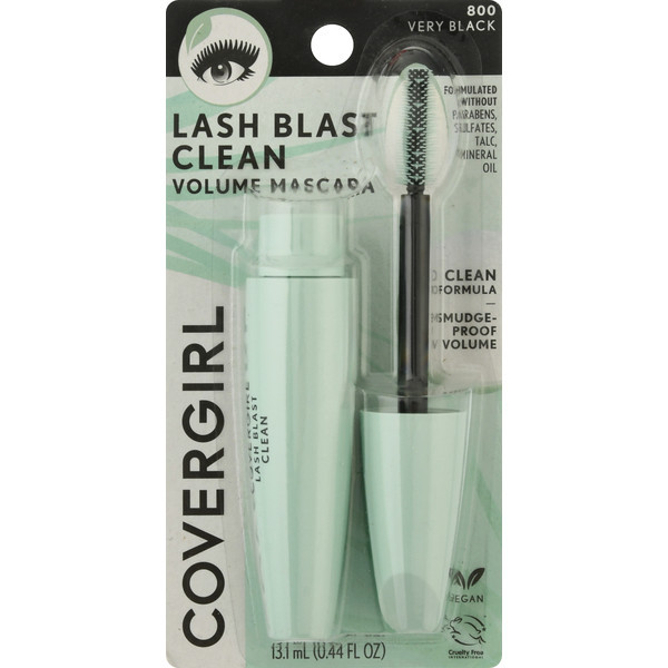 COVERGIRL Mascara, Volume, Very Black 800 - 13.1 ml | Instacart