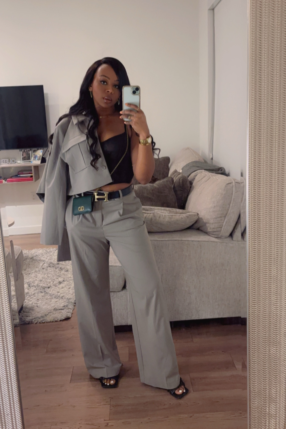 Elevated look for a basketball game. #lakers #ootd #outfit #mango 

#LTKWorkwear #LTKStyleTip #LTKFindsUnder50