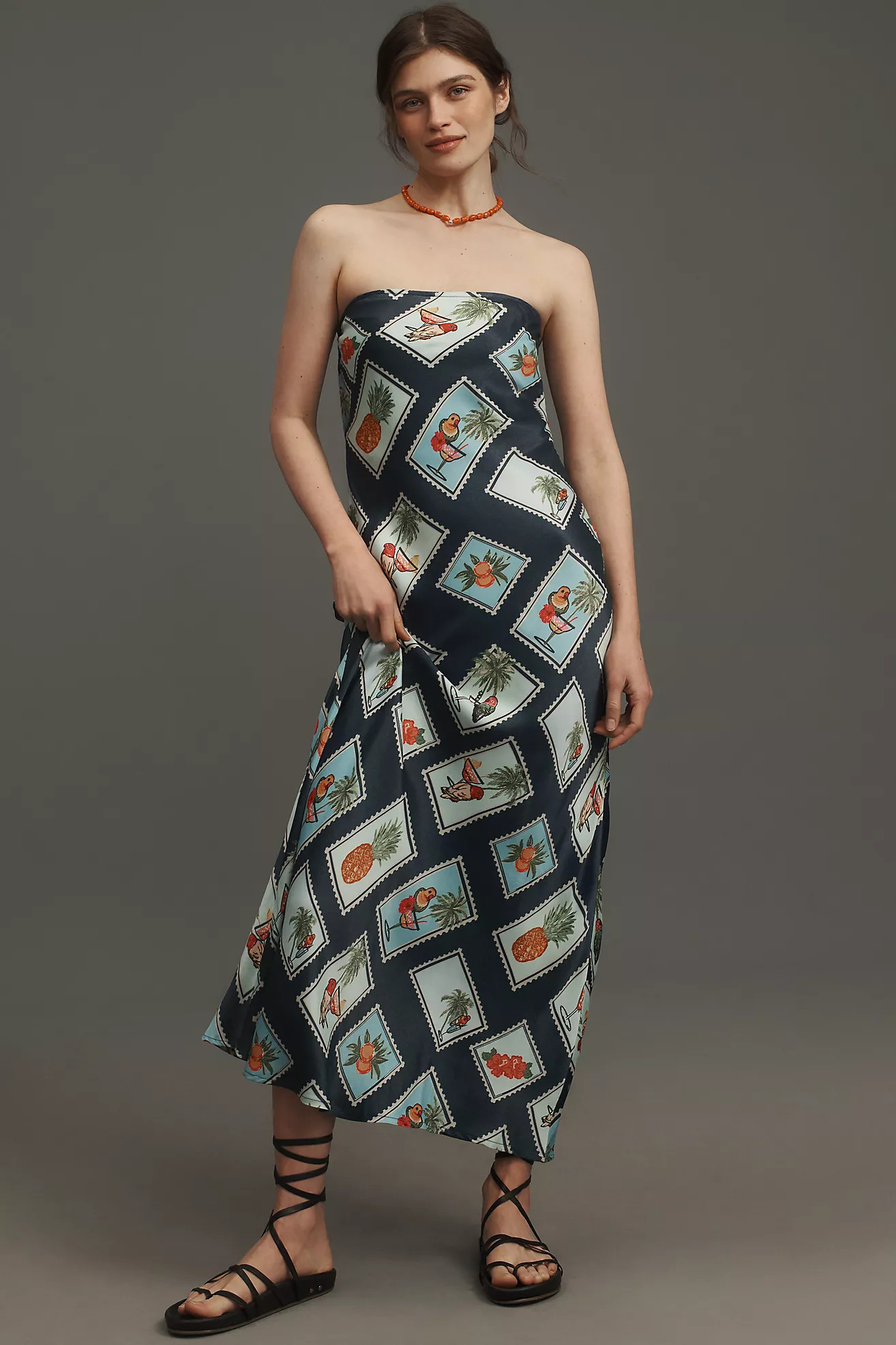 Conditions Apply Chloe Maxi Slip Dress | Anthropologie (US)
