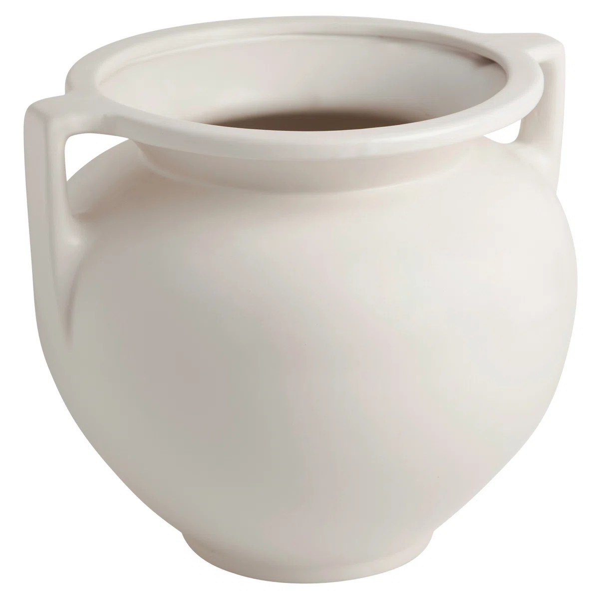 10" White Two-Handle Vase – Timeless Home Décor for Mantels & Entryways | Wayfair North America