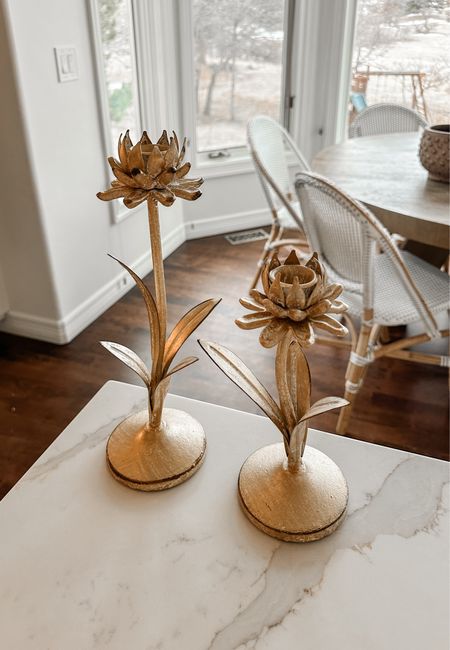 Anthropologie inspired finds from Amazon!!! Love these flowers candle holders. Come in a set of two. 

Amazon home, home decor

Follow @sarah.joy for more home finds and decor dupes  

#LTKfindsunder100 #LTKhome #LTKfindsunder50