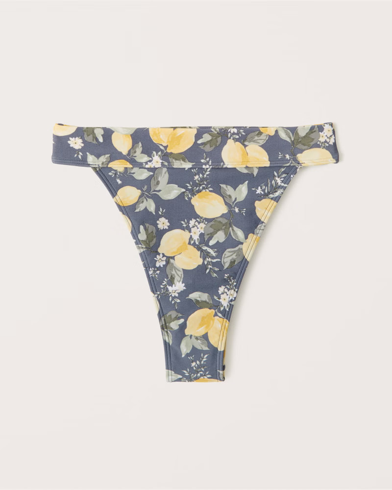 90s High-Waist High-Leg Cheeky Bottoms | Abercrombie & Fitch (US)