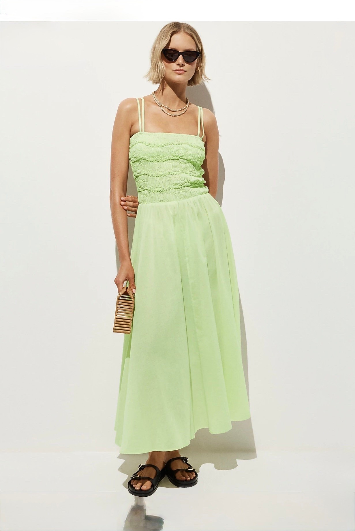Wave maxi dress in cotton voile

#LTKSeasonal #LTKTravel #LTKActive