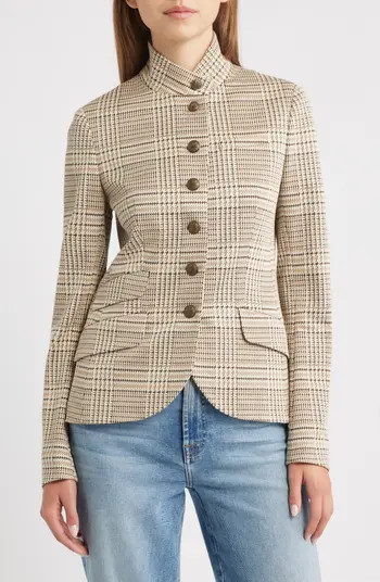 rag & bone Slade Glen Plaid Ponte Knit Blazer | Nordstrom | Nordstrom