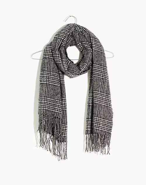 Beattie Plaid Scarf | Madewell
