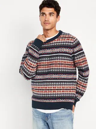 SoSoft Fair Isle Sweater for Men | Old Navy (CA)