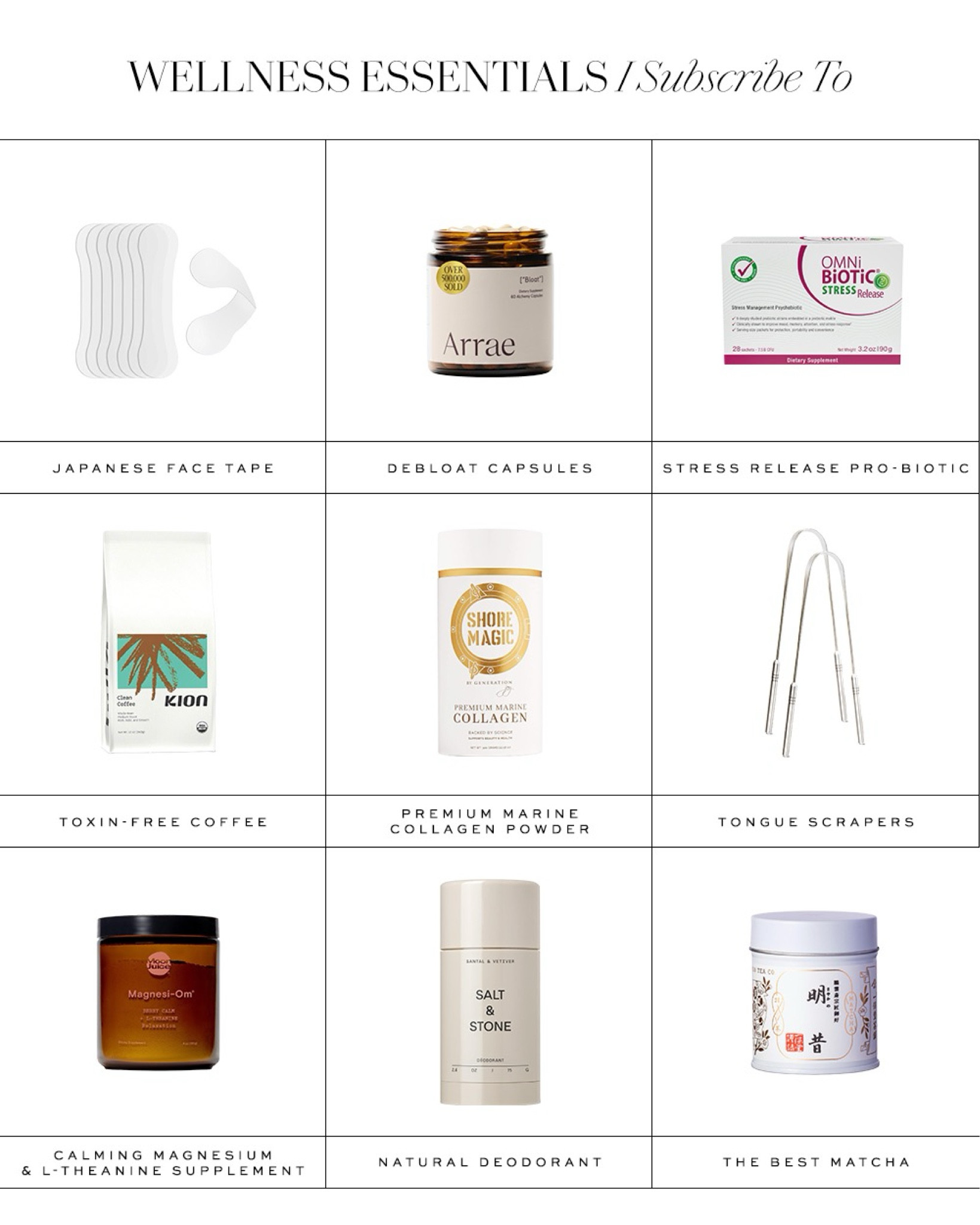 Wellness essentials I subscribe to! 

#LTKBeauty