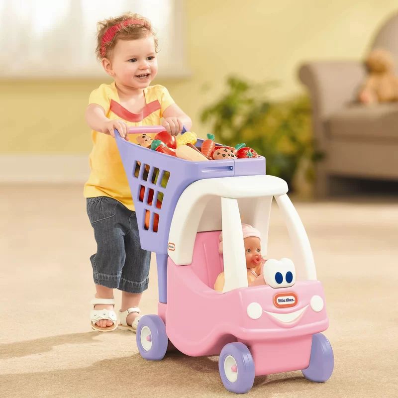 Princess Cozy Coupe® Shopping Cart | Wayfair North America