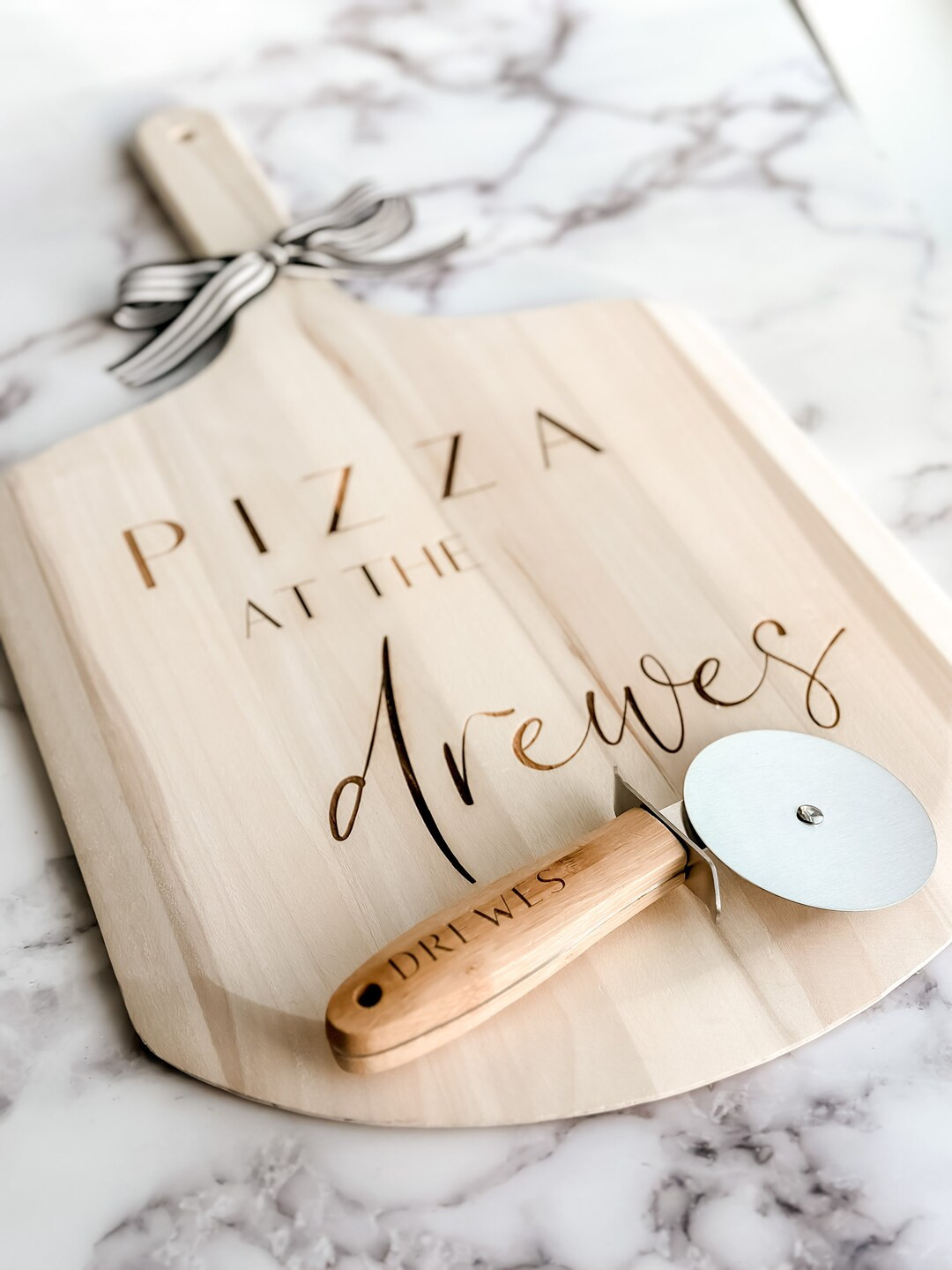 Personalized Pizza Kit, Custom Engraved Pizza Board, Housewarming Gift Basket, Real Estate Closin... | Etsy (US)
