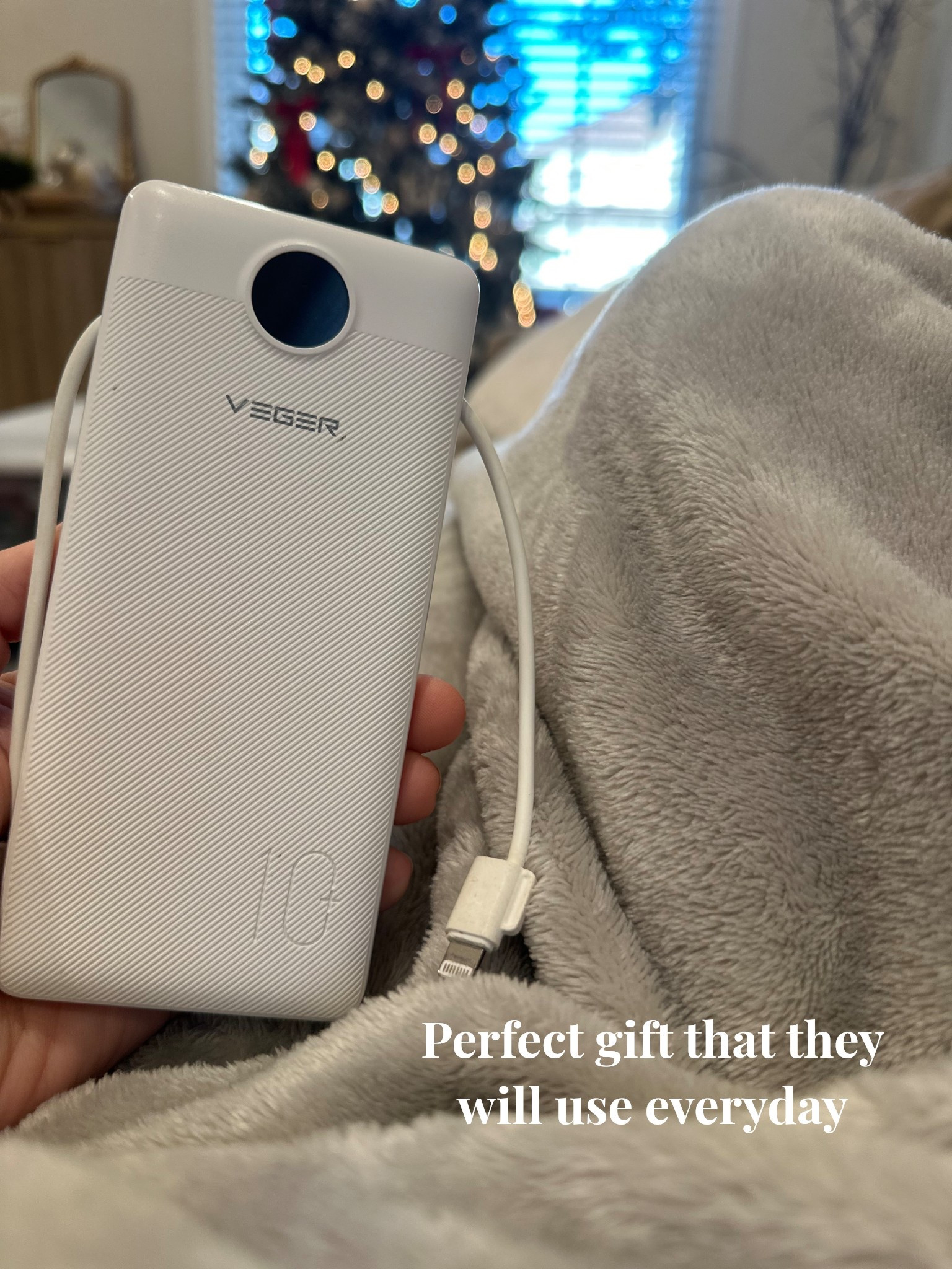 Everyone could use a portable charger, my family uses this so much and I've lent this to friends to use when we're together. No extra cords, just plug it into the wall to charge. Also charges so fast! 

#LTKTravel #LTKdayinmylife

#LTKHoliday #LTKmomlife #LTKGiftGuide