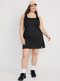 PowerSoft Sleeveless Shelf-Bra Support Dress for Women | Old Navy (US)