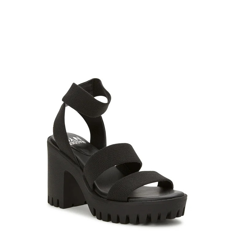 Madden NYC Women's Lug Heel Sandals - Walmart.com | Walmart (US)