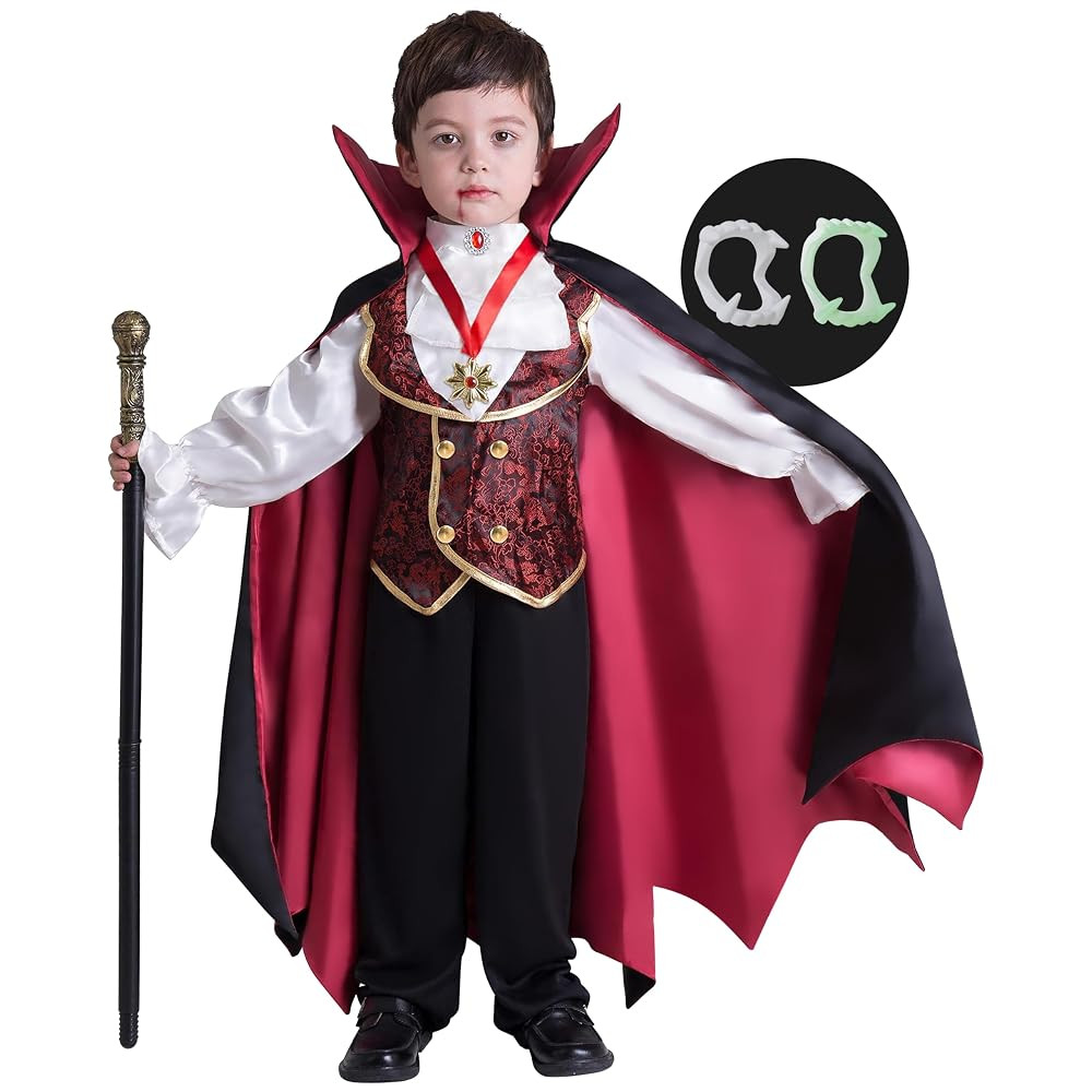 Spooktacular Creations Gothic Vampire Costume Deluxe Set for Boys, Kids Halloween Party Favors, D... | Amazon (CA)