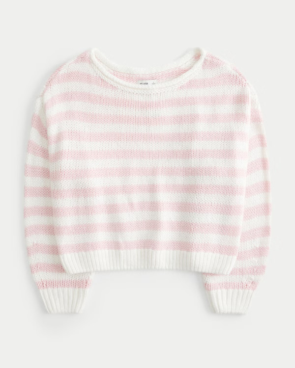 Easy Off-the-Shoulder Sweater | Hollister (UK)