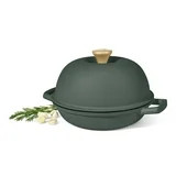 Beautiful Enameled Cast Iron Bread Oven, 10 inch, Round, Thyme Green by Drew Barrymore - Walmart.... | Walmart (US)
