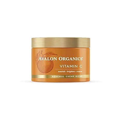 Avalon Organics Renewal Crème Riche with Vitamin C, 1.7 Oz | Amazon (US)