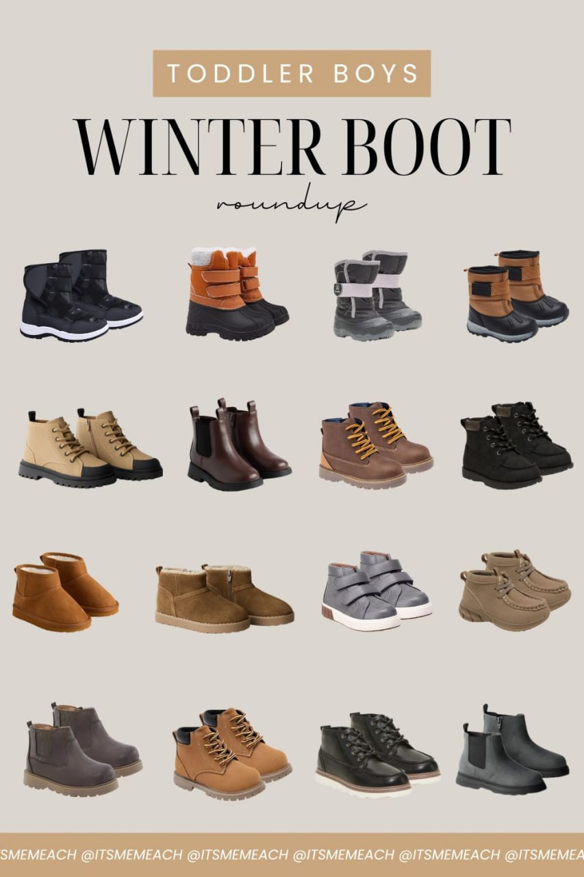 Rounded up the best toddler boy winter boots—waterproof, rugged, warm, and mom-approved. These pairs hold up to puddles, playgrounds, and all the messy outdoor fun winter brings. Stylish enough for everyday outfits but tough enough for real weather. 

 #LTKSeasonal #LTKFindsUnder100 #LTKKids