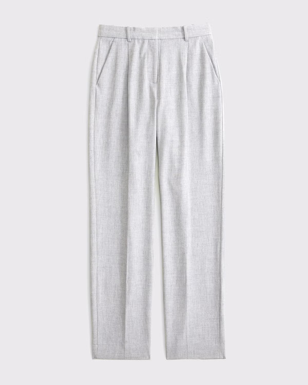 A&F Quinn Tailored Straight Pant | Abercrombie & Fitch (UK)