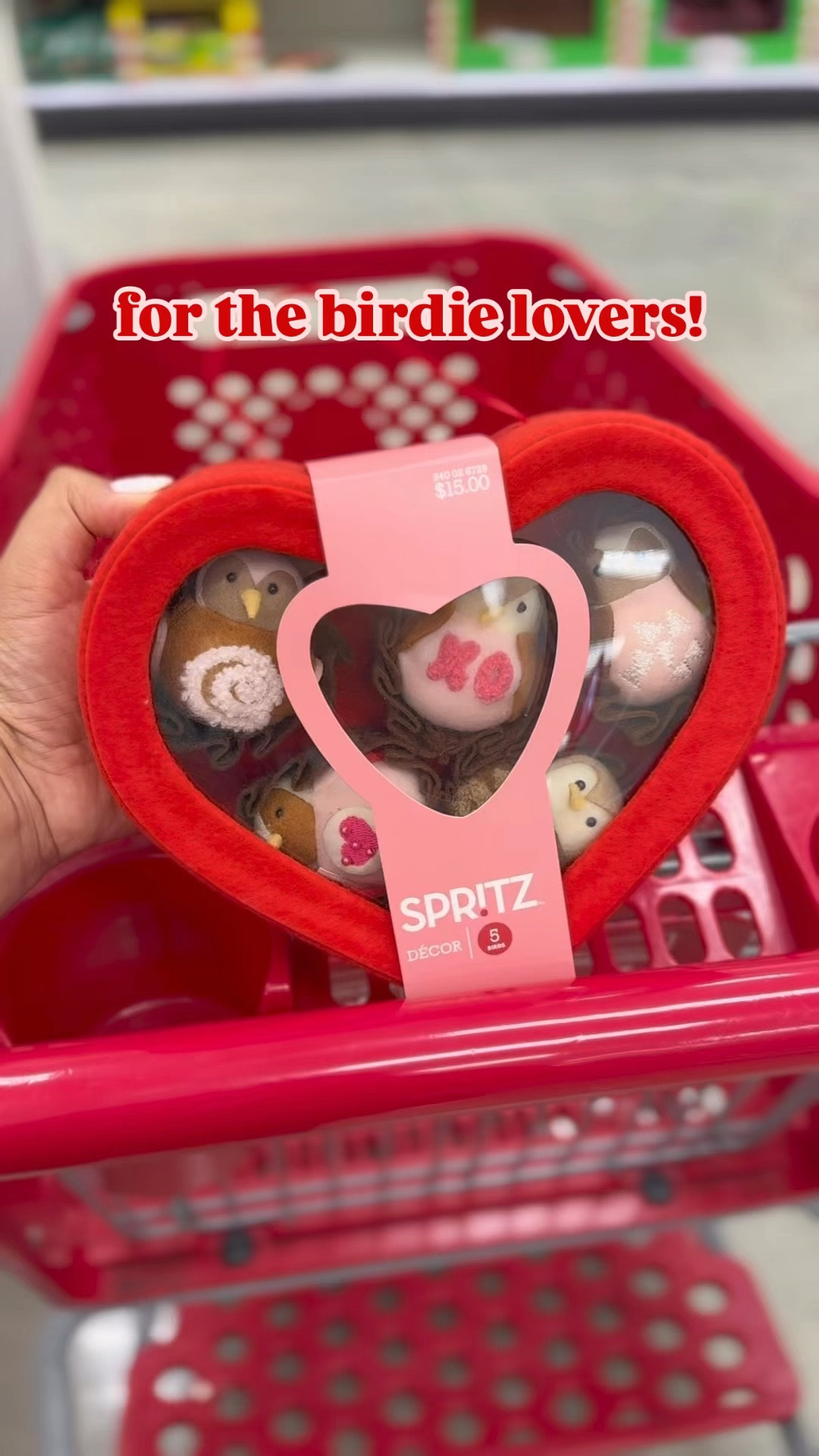 Here are the 2025 Target Valentine’s Day birdies! The little chocolate box is adorable, but I have to say, Floof is probably my favorite—that little hairstyle is too cute! 😂 the chocolate box is $15 and the single birds are $5 each. 