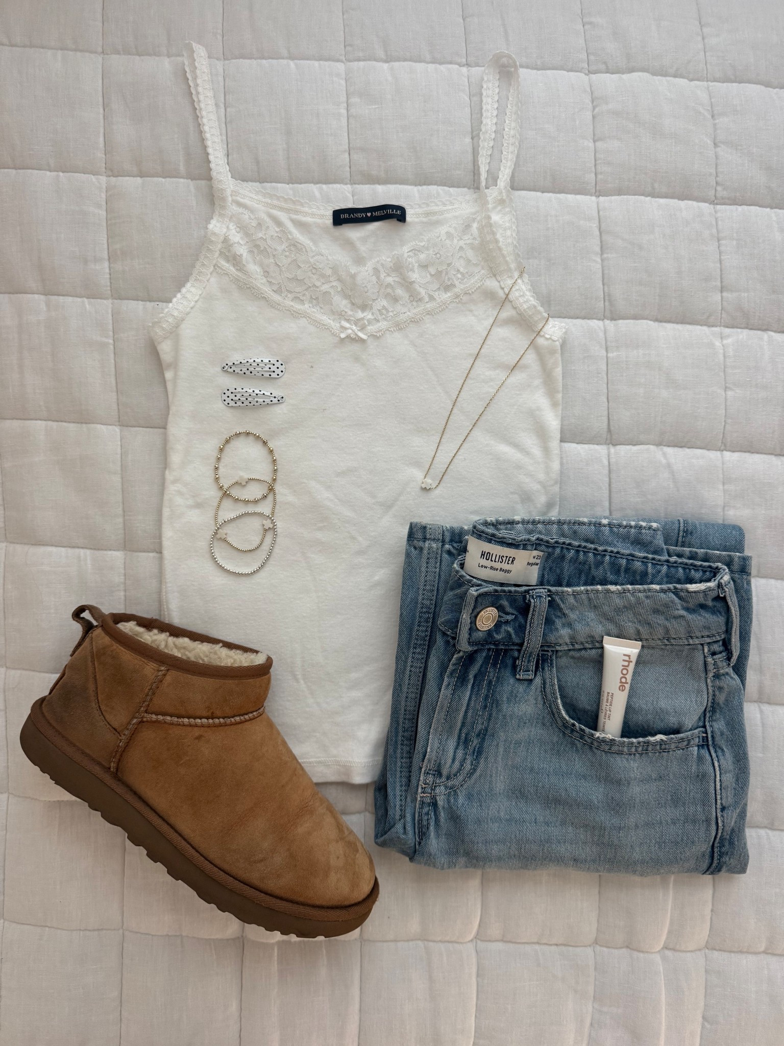 basic cute outfit with polka dot clips 

#LTKGiftGuide #LTKFindsUnder50 #LTKootd