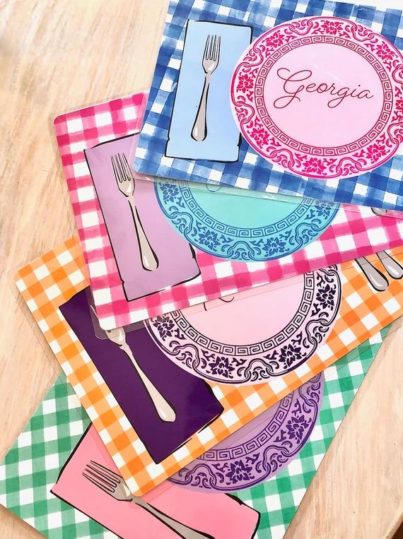 kids placemats, kids placemat personalized, kids placemat alphabet, laminated placemat for kids, ... | Etsy (US)