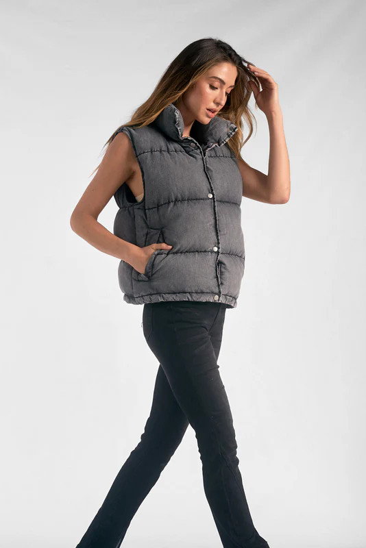 Jemma Puffer Vest | Shop Elan