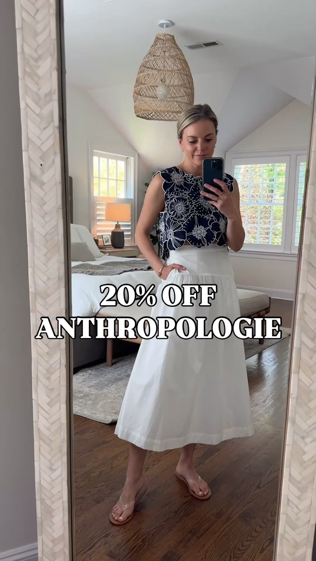 20% off $100+ at Anthropologie with code KENDALL20
-all small tops
-small dresses 
-small shorts 
-26R jeans 
-shoes tts (I’m a 7.5 and sized up for whole sizes)

#LTKSaleAlert