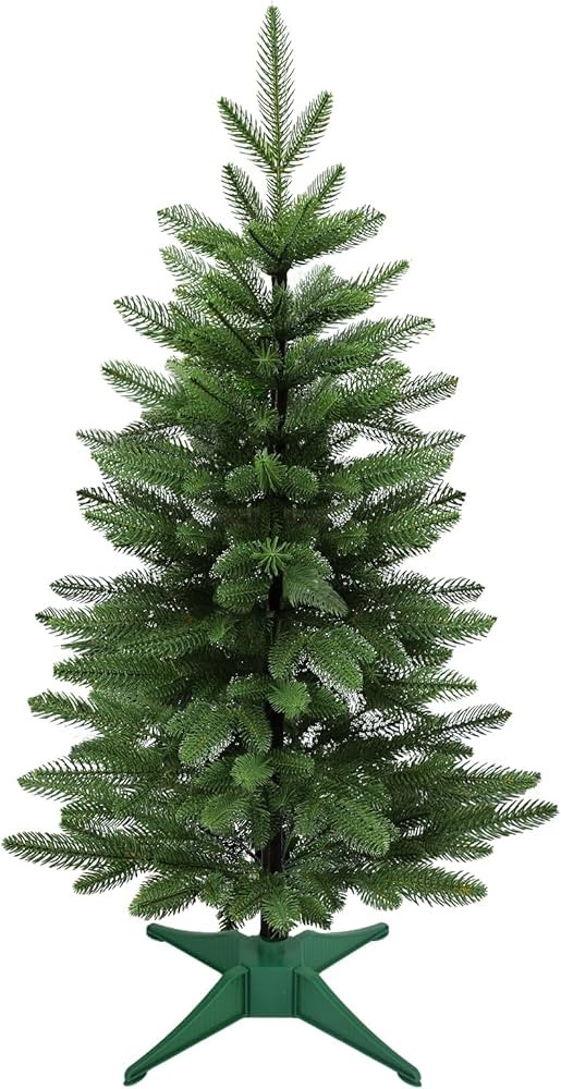 Small Christmas Tree, 3FT Artificial Tabletop Mini Christmas Tree for Office, Desk, Indoor, Outdo... | Amazon (US)
