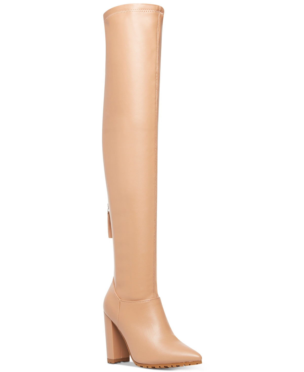 Madden Girl Signaal Over-The-Knee Lug Sole Dress Boots | Macys (US)