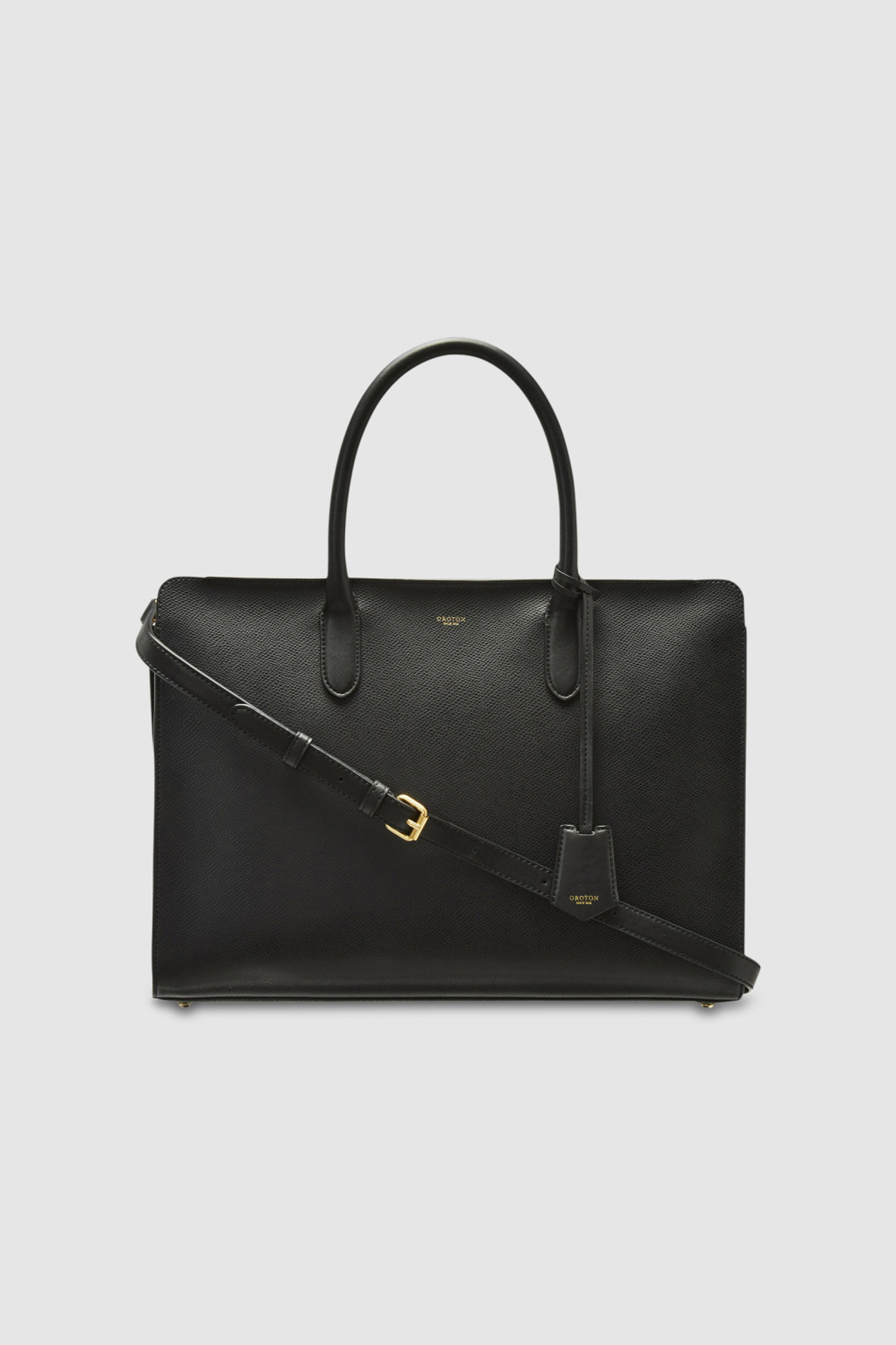 Muse 15" Worker Tote - Black | Oroton | Oroton