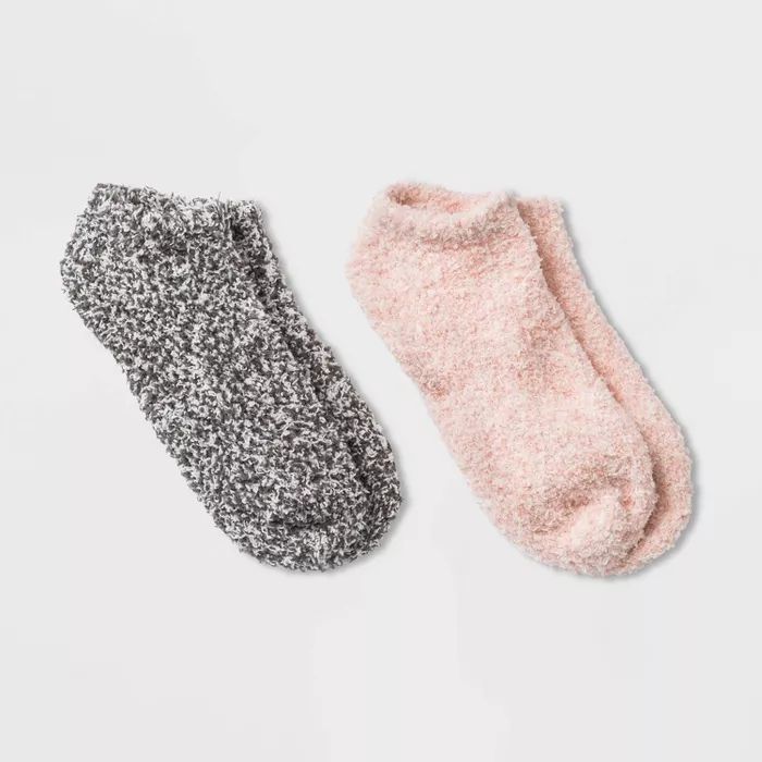 Women's Cozy Marled 2pk Low Cut Socks - Universal Thread™ 4-10 | Target