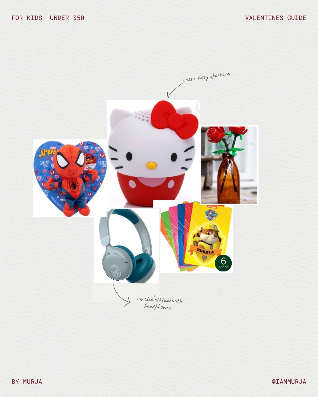 Valentine’s Day gifts for the little loves — all under $50 🧸💕
Fun, cute, and budget-friendly finds they’ll actually be excited about. From toys to cozy picks and sweet surprises, these are perfect for school parties, siblings, or just because.

Linked in my LTK to shop 💝

#LTKvalentines #LTKkids #LTKunder50 #KidsGiftIdeas #ValentinesForKids #AffordableGifts #MomFinds #GiftGuide #LTKfinds #ShopMyLTK #BudgetFriendly #KidsFavorites

#LTKKids #LTKValentine