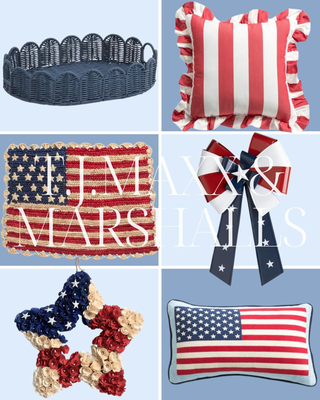 T.J. Maxx and Marshalls finds! 

living room | bathroom | bedroom | home decor | home refresh | bedding | nursery | classic home | traditional home | blue and white | furniture | coffee table | southern home | coastal home | grandmillennial home | scalloped | woven | rattan | classic style | preppy style | grandmillennial decor | blue and white decor | classic home decor | traditional home | bedroom decor | bedroom furniture | dresser | blue chair | brass lamp | floor mirror | euro pillow | white bed | linen duvet | side table | rug | glassware | cups | plates | hosting | kitchen spring | sale picks | outdoor furniture | porch | beach | Lillian August | Karma Home | Ballard Designs 

 #LTKHome