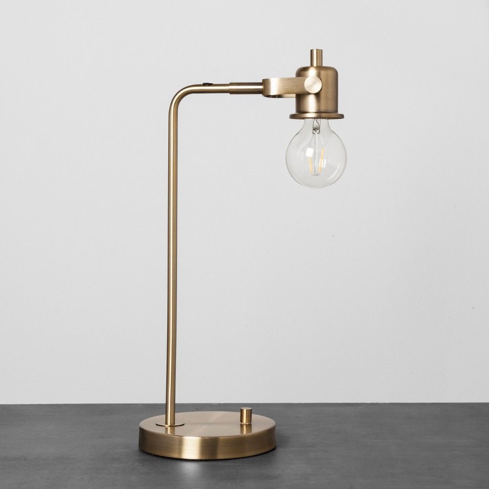 Exposed Bulb Brass Table Lamp - Hearth & Hand with Magnolia | Target