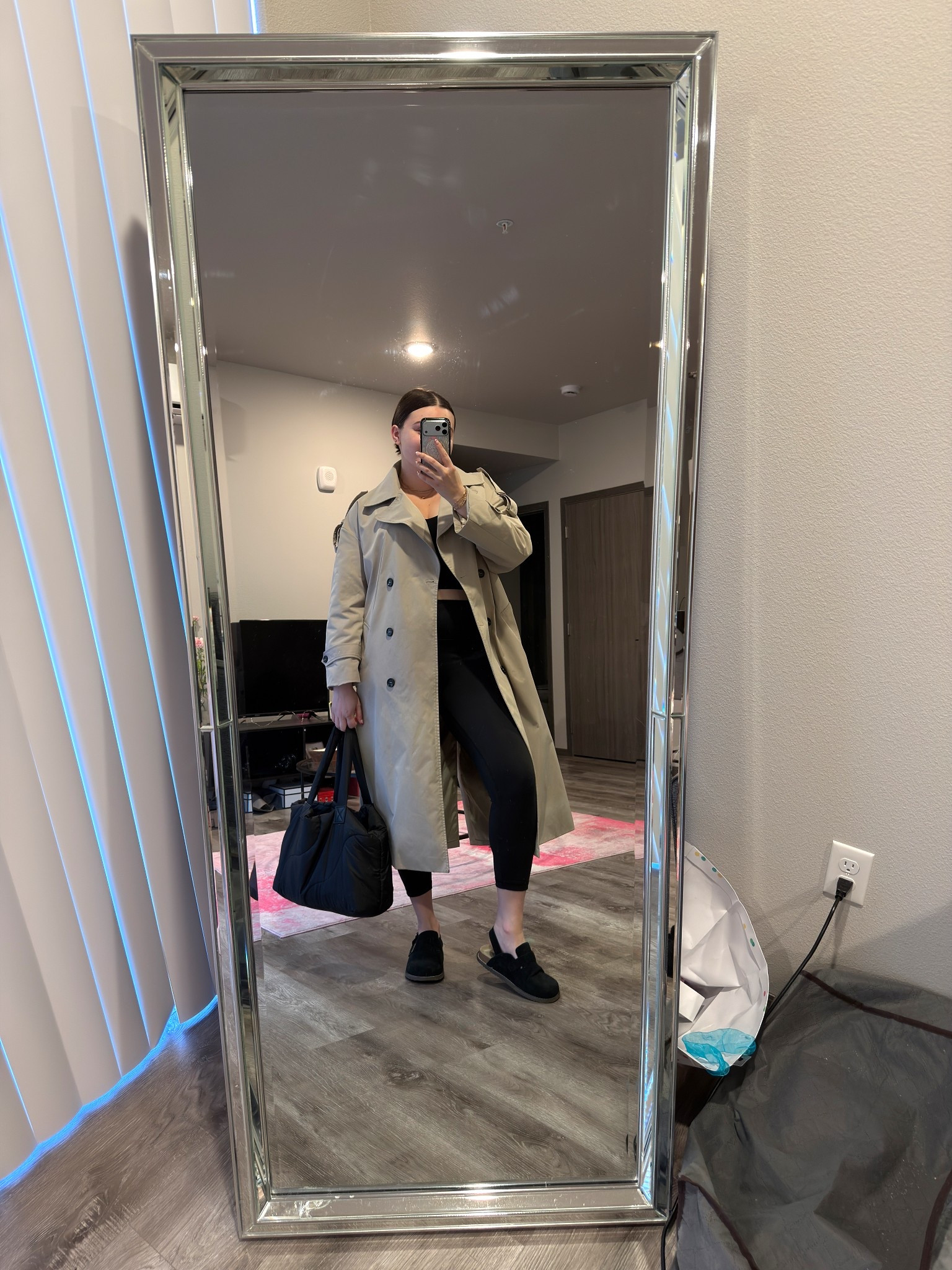 Comfy and casual pre spring outfit! Wore this to the gym and my wellness coach and loved it 🤗

I’m wearing a L coat, size 8 tank and leggings and size 9 clogs

#LTKfitnessgoals #LTKMidsize #LTKootd