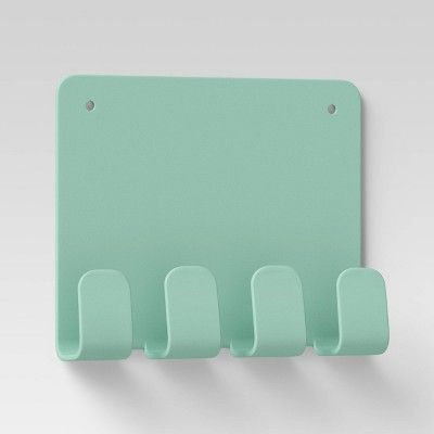 Mini Wall Ledge with Hooks Square - Room Essentials™ | Target