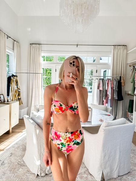 This floral print is so good 👏 wearing a small in the top and bottoms! This print comes in multiple styles! 

Loverly Grey, Jcrew swimsuitt

#LTKSeasonal #LTKswim #LTKstyletip
