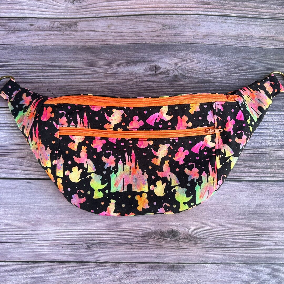 Ferris Fanny Pack/ Castle/ Neon/ Travel Bag/ Ready to Ship/ Disney | Etsy (US)