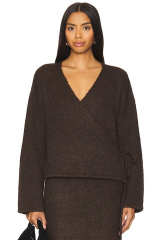 4th & Reckless Bailey Cardigan in Chocolate from Revolve.com | Revolve Clothing (Global)