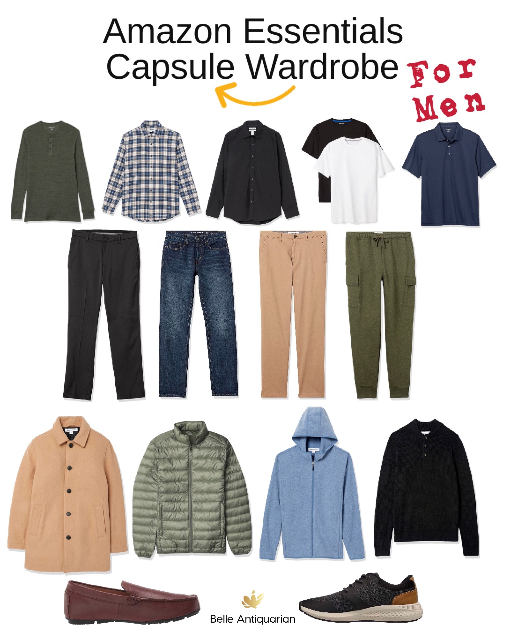 Amazon Essentials capsule wardrobe for MEN! 🔥🙌

#LTKmens #LTKunder100 #LTKstyletip