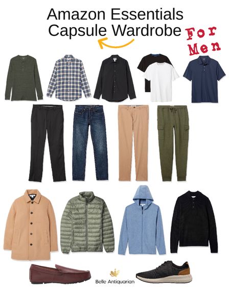 Amazon Essentials capsule wardrobe for MEN! 🔥🙌

#LTKmens #LTKunder100 #LTKstyletip