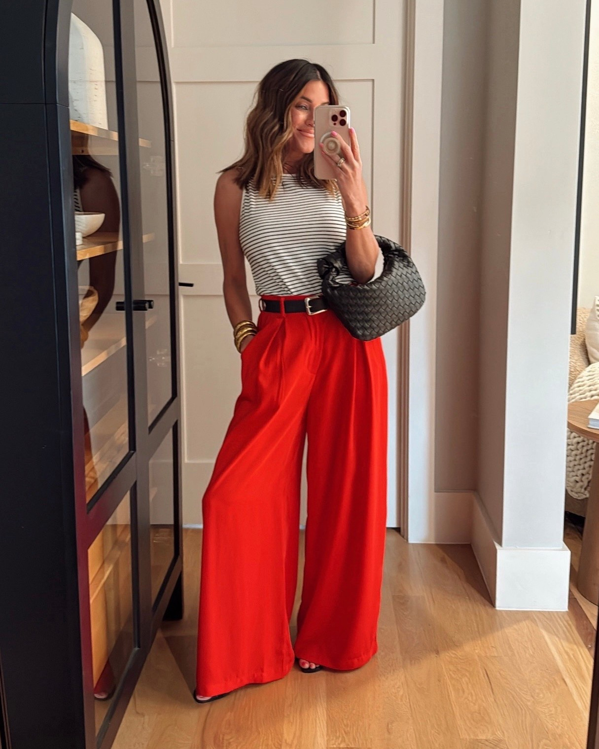 Perfect summer office outfit! These pants are so, so comfortable and would look so great with a blazer, too! 
Wearing an xs regular length in the pants, xs in the top. 

#LTKSaleAlert #LTKFindsUnder100 #LTKFindsUnder50