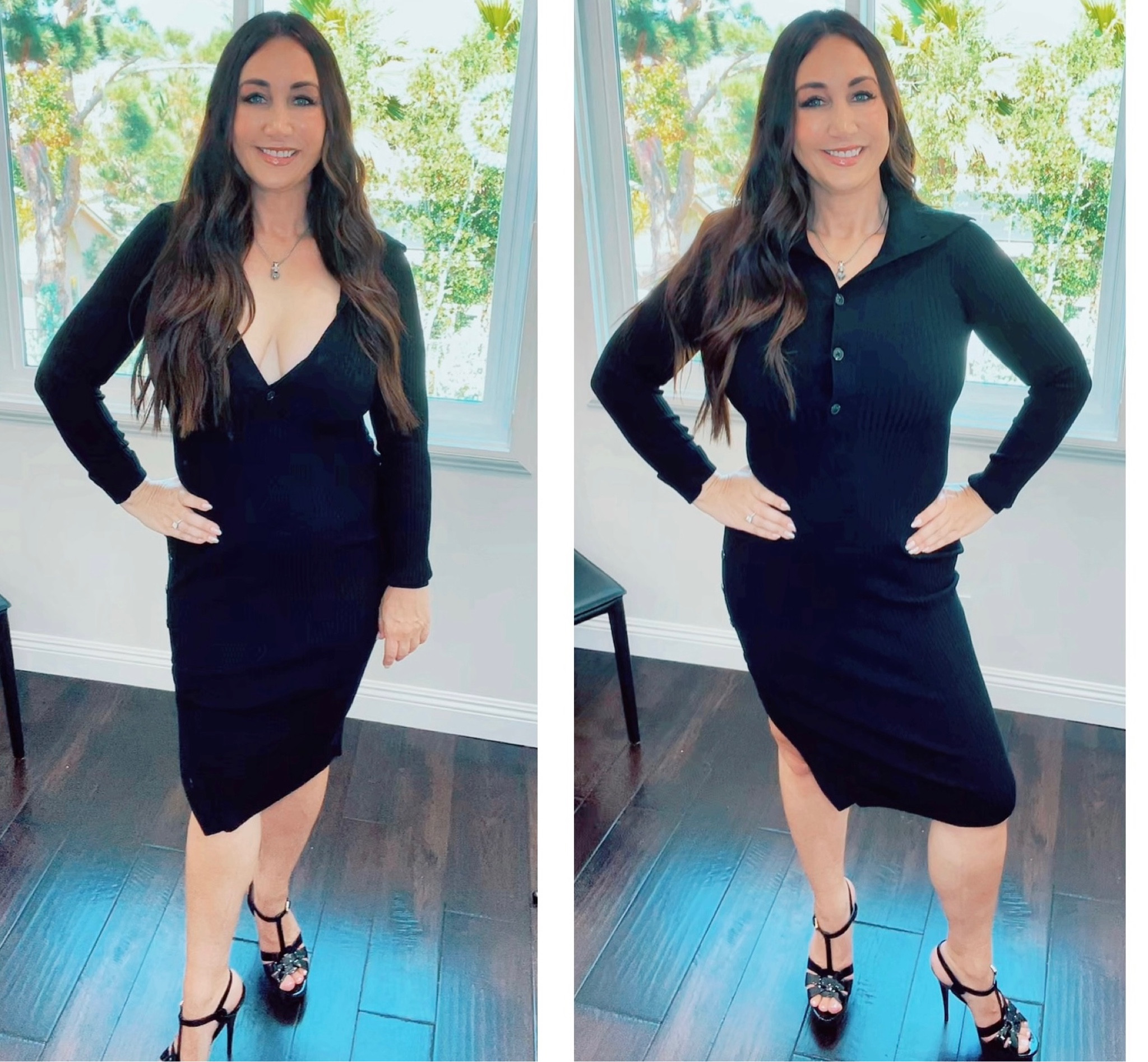 This is the perfect dress to go from day tonight! A fun twist on the LBD!! #lbd #daytonight #littleblackdress

#LTKsalealert #LTKxNSale #LTKstyletip