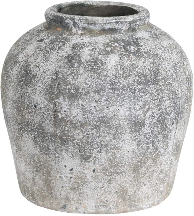 Hill Interiors Aged Stone Ceramic Vase | Amazon (US)