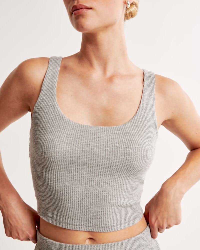 Lounge Waffle Tank | Abercrombie & Fitch (US)