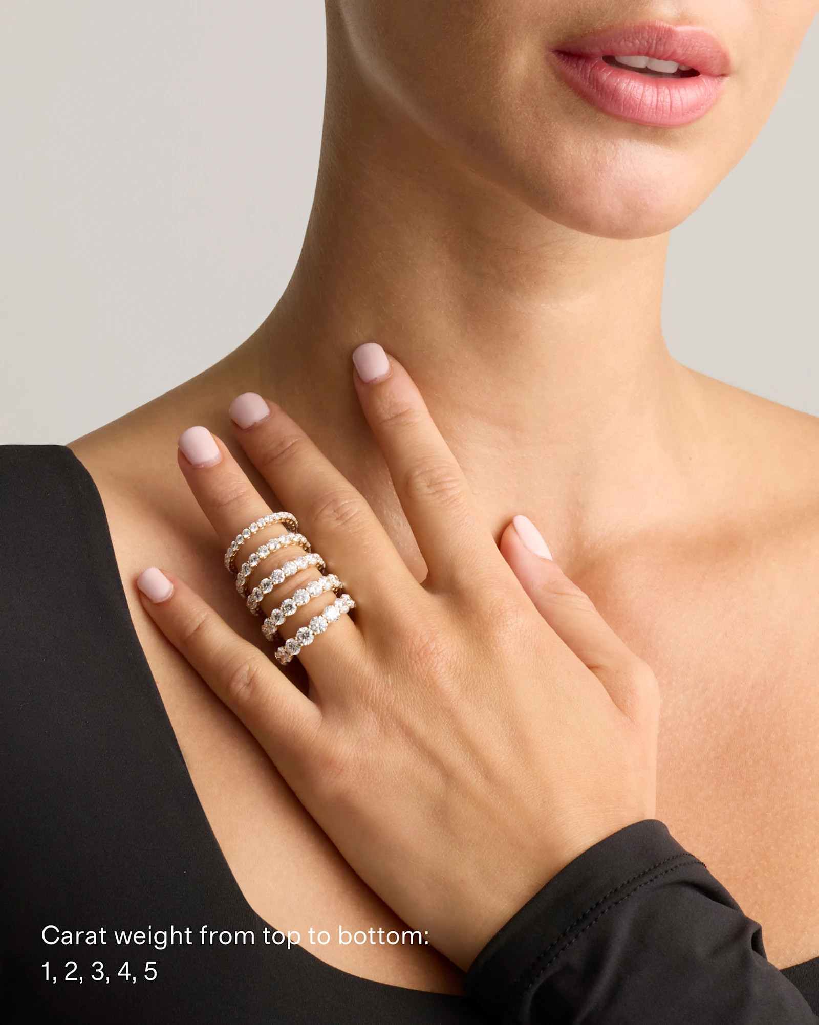 Lab Grown Diamond Round Eternity Band | Quince