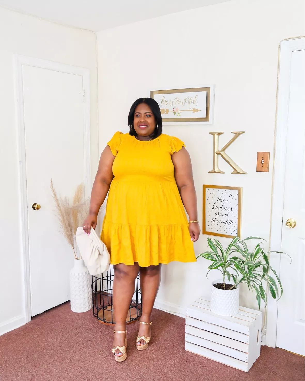 Time and Tru Women's Tiered Dress … curated on LTK