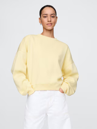 VintageSoft Wedge Crewneck Sweatshirt | Gap (US)