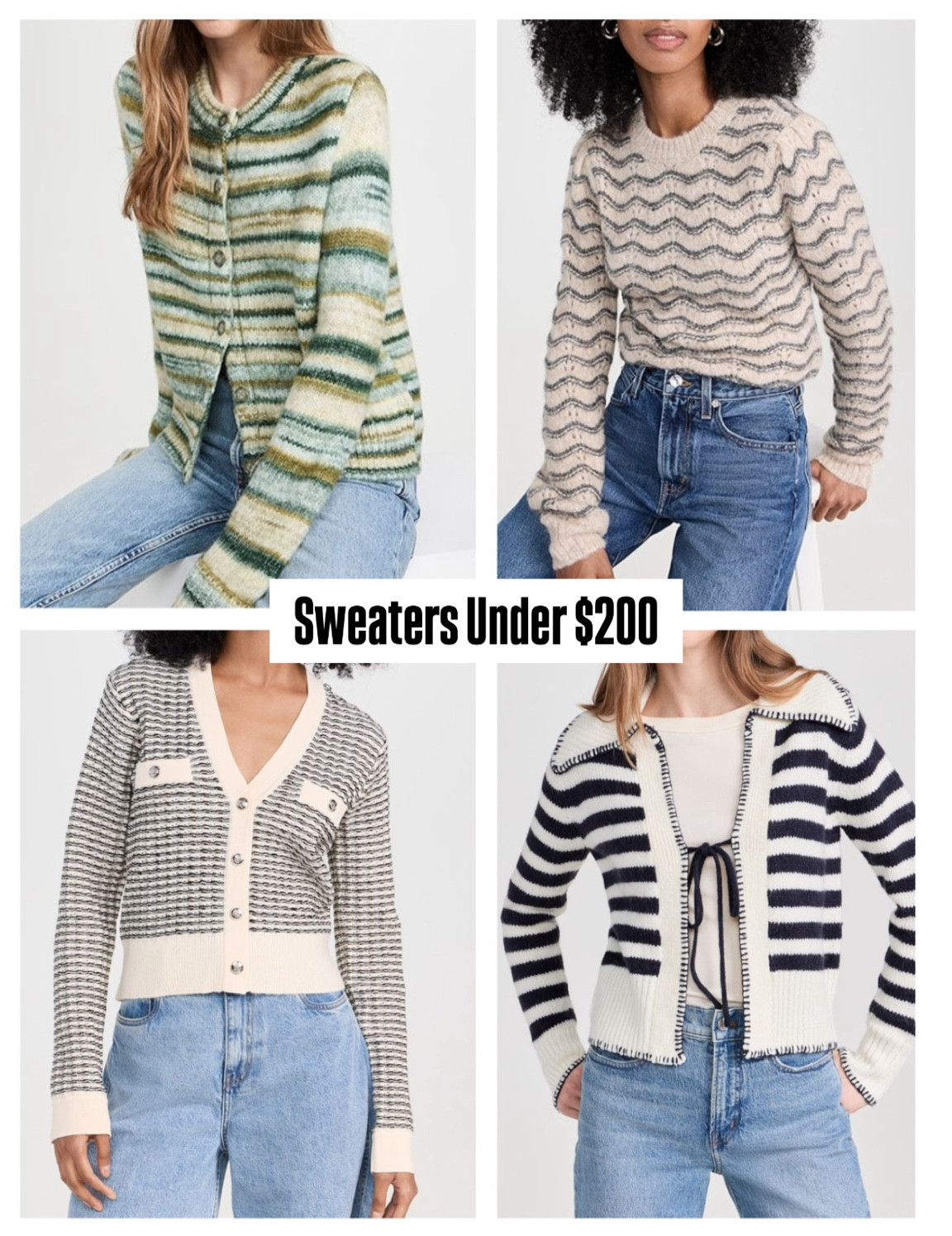 Sweaters under $200 

#LTKStyleTip #LTKSeasonal
