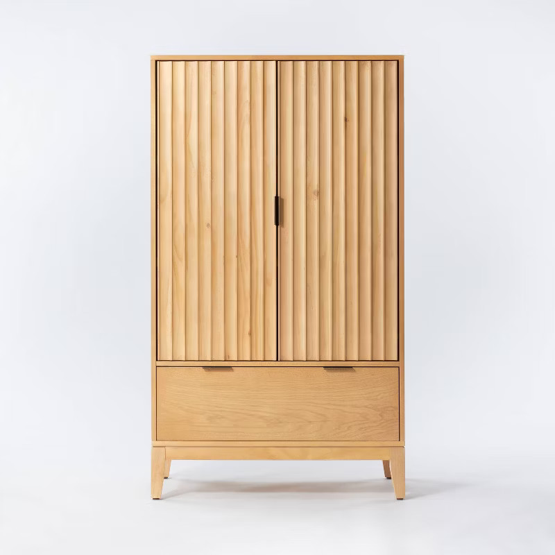 55" Thousand Oaks Wood Scalloped Cabinet - Threshold™ designed with Studio McGee | Target